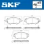 VKBP81124A Комплект гальмівних накладок, дискове гальмо SKF VKBP 81124 A (фото 2)