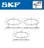 VKBP81142A Комплект гальмівних накладок, дискове гальмо SKF VKBP 81142 A (фото 2)
