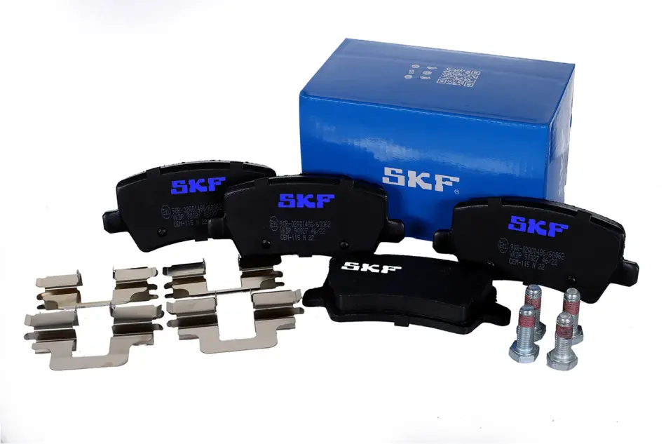 VKBP90027 Комплект гальмівних накладок, дискове гальмо SKF VKBP 90027 (фото 1)
