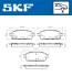 VKBP90033A Комплект гальмівних накладок, дискове гальмо SKF VKBP 90033 A (фото 2)