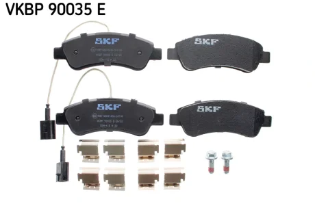 VKBP90035E Комплект гальмівних накладок, дискове гальмо SKF VKBP 90035 E