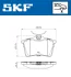 VKBP90036 Комплект гальмівних накладок, дискове гальмо SKF VKBP 90036 (фото 2)