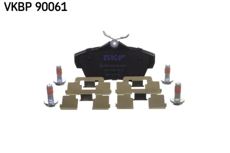 VKBP90061 Комплект гальмівних накладок, дискове гальмо SKF VKBP 90061