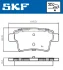 Колодки гальмівні дискові (комплект 4 шт) SKF VKBP 90088 (фото 2)