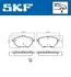 VKBP90101 Комплект гальмівних накладок, дискове гальмо SKF VKBP 90101 (фото 2)