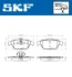 Колодки гальмвн задн MB C-class W204/C204/E-class C207/A207 1.6-5.5 07- Teves Q SKF VKBP90114 (фото 2)