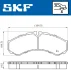 VKBP90130 Комплект гальмівних накладок, дискове гальмо SKF VKBP 90130 (фото 6)