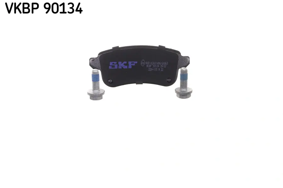 Комплект гальмівних колодок, дискове гальмо SKF VKBP 90134 (фото 1)