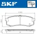 Комплект гальмівних колодок, дискове гальмо SKF VKBP 90136 (фото 2)