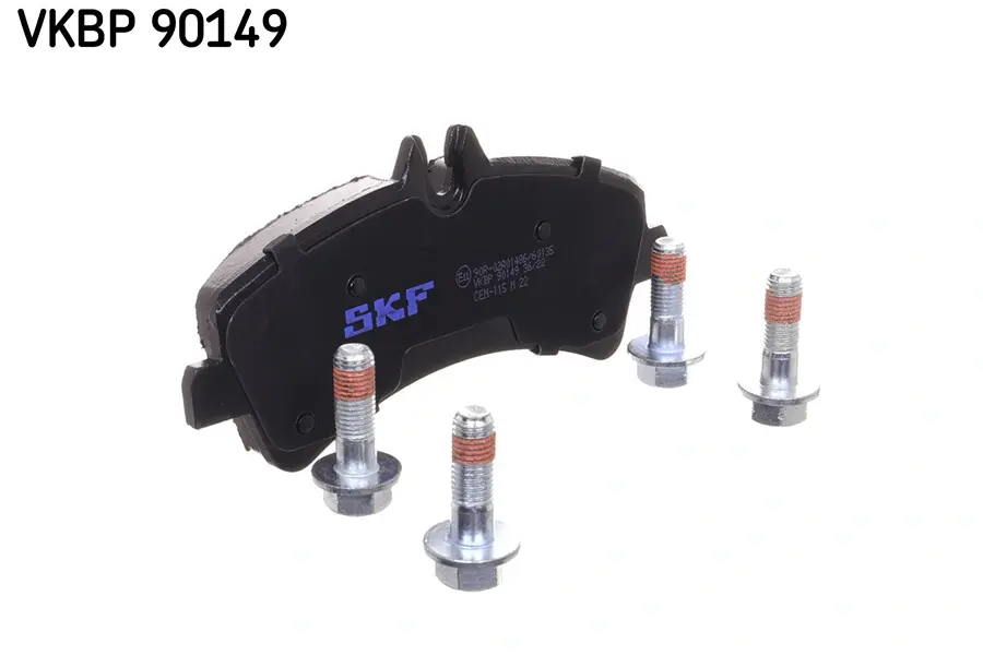 VKBP90149 Комплект гальмівних накладок, дискове гальмо SKF VKBP 90149 (фото 1)