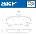VKBP90149 Комплект гальмівних накладок, дискове гальмо SKF VKBP 90149 (фото 6)