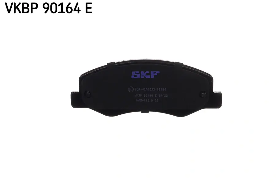 VKBP90164E Комплект гальмівних накладок, дискове гальмо SKF VKBP 90164 E (фото 1)