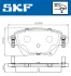 VKBP90170 Комплект гальмівних накладок, дискове гальмо SKF VKBP 90170 (фото 2)
