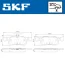 VKBP90189 Комплект гальмівних накладок, дискове гальмо SKF VKBP 90189 (фото 2)