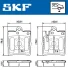VKBP90199 Комплект гальмівних накладок, дискове гальмо SKF VKBP 90199 (фото 2)
