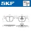 VKBP90372 Комплект гальмівних накладок, дискове гальмо SKF VKBP 90372 (фото 2)