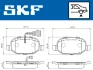 VKBP90398E Комплект гальмівних накладок, дискове гальмо SKF VKBP 90398 E (фото 2)