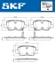 VKBP90458A Комплект гальмівних накладок, дискове гальмо SKF VKBP 90458 A (фото 2)