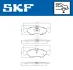 VKBP90485 Комплект гальмівних накладок, дискове гальмо SKF VKBP 90485 (фото 2)