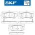 VKBP90538A Комплект гальмівних накладок, дискове гальмо SKF VKBP 90538 A (фото 6)