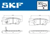 VKBP90597A Комплект гальмівних накладок, дискове гальмо SKF VKBP 90597 A (фото 2)