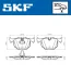 VKBP90625 Комплект гальмівних накладок, дискове гальмо SKF VKBP 90625 (фото 6)