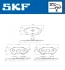 VKBP90945 Комплект гальмівних накладок, дискове гальмо SKF VKBP 90945 (фото 2)
