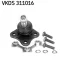 VW Шаровая опора Golf,Jetta,Polo,SEAT с креплением SKF VKDS311016 (фото 1)