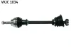 Приводний вал RENAULT Rapid/Super5 "L "1,0-1,9 "84-98 SKF VKJC1034 (фото 1)