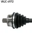 Вал SKF VKJC4972 (фото 2)