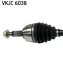 Піввісь SKF VKJC 6038 (фото 2)
