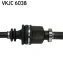 Піввісь SKF VKJC 6038 (фото 3)