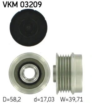 Механизм свободного хода SKF VKM03209