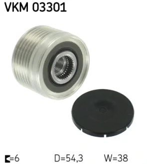 Муфта генератора SKF VKM 03301