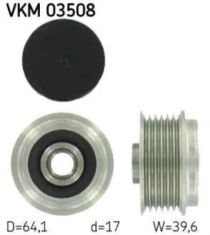 Муфта обгінна генератора SKF VKM 03508