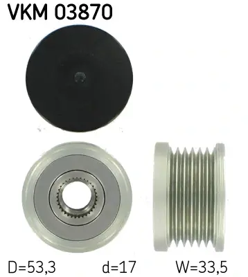 Механизм свободного хода SKF VKM03870 (фото 1)