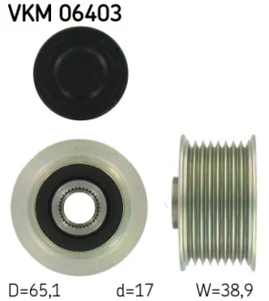 Муфта обгінна генератора SKF VKM 06403