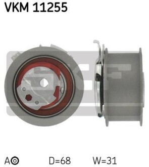 Ролик ременя грм натяжний AUDI/MITSUBISHI/SEAT/SKODA/VW A4/Lancer/Superb/Touran "2,0L "03>> SKF VKM11255 (фото 1)