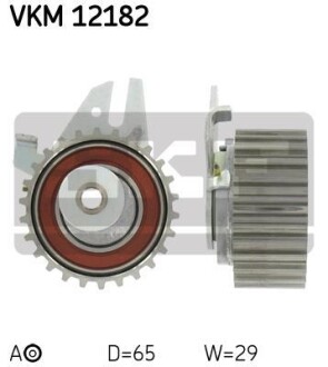 Ролик модуля натягувача ременя SKF VKM 12182