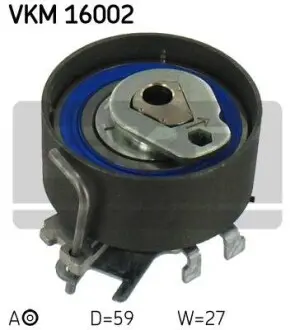 Фото 1 - натяжний ролик, ремінь ГРМ SKF VKM16002 Натяжний ролик, ремінь ГРМ SKF VKM16002 (фото 1)