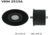 Ролик паразитний CHEVROLET/DAEWOO/OPEL/SAAB Lacetti/Nubira/Zafira/Astra/Combo/Vectra/9-3 "1,4/1,8L VKM25156