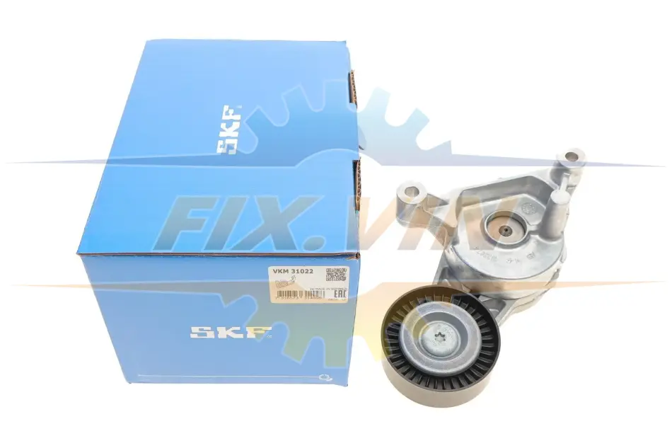 Натягувач ременя AUDI/SEAT/SKODA/VW A3/Leon/Toledo/Octavia/Superb/Caddy/Golf/Passat "1,9/2,0L "03>> SKF VKM31022 (фото 1)