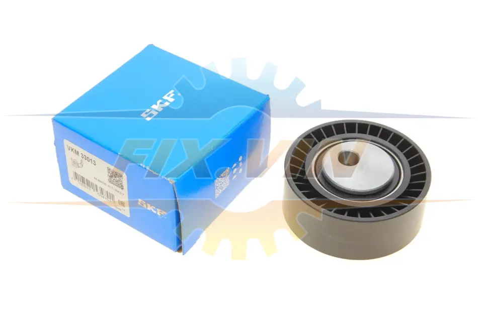 Ролик натяжний CITROEN/FIAT/PEUGEOT/SUZUKI Berlingo/Scudo/206/605/Partner/Baleno "1,8/2,1L "89>> SKF VKM33013 (фото 1)