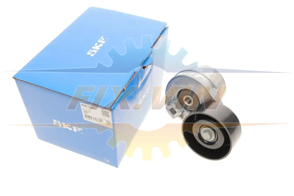 Натяжник ременя генератора Ford Transit 2.4DI/TDCI 00- (76.4x37) VKM 34071 SKF VKM34071 (фото 1)