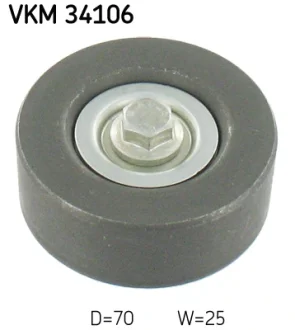 Ролик модуля натягувача ременя SKF VKM 34106