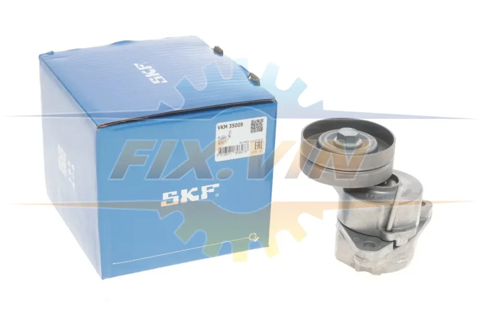 Натягувач ременя CHEVROLET/DAEWOO/OPEL Captiva/Lacetti/Astra/Omega "1,4/2,4L "92>> SKF VKM35009 (фото 1)