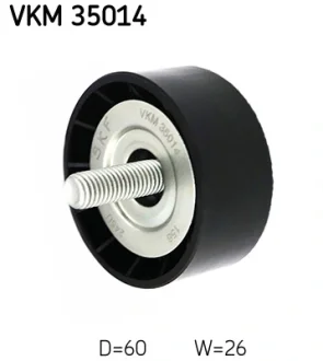 Ролик обвідний поліклінового ременя SKF VKM35014