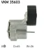 Натягувачі поліклинового ременя SKF VKM35603 (фото 3)