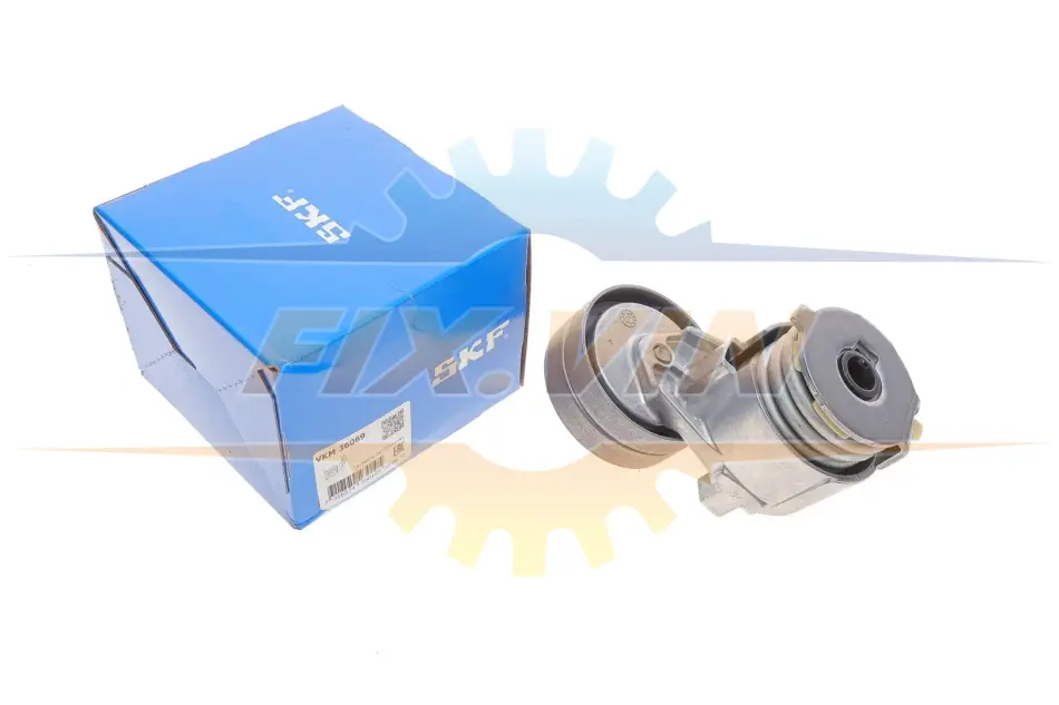 Натягувач ременя NISSAN/OPEL/RENAULT/VOLVO Primastar/Vivaro/Duster/S40 "1,9/2,0L "00>> SKF VKM36069 (фото 1)