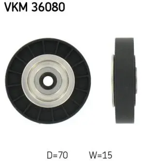 A_Ролик паразитний RENAULT Clio/Kangoo "1,4/1,6L "97>> SKF VKM36080
